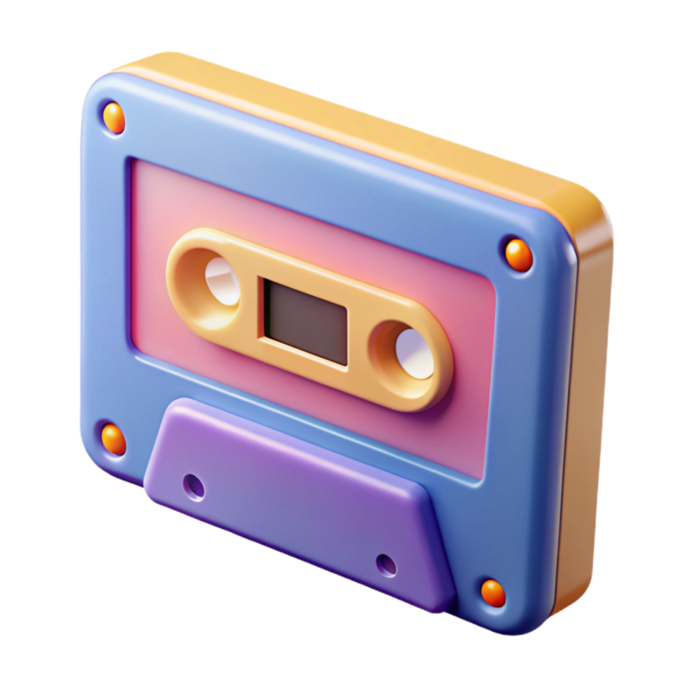 wonderful abstract Cassette tape, analog audio high resolution png