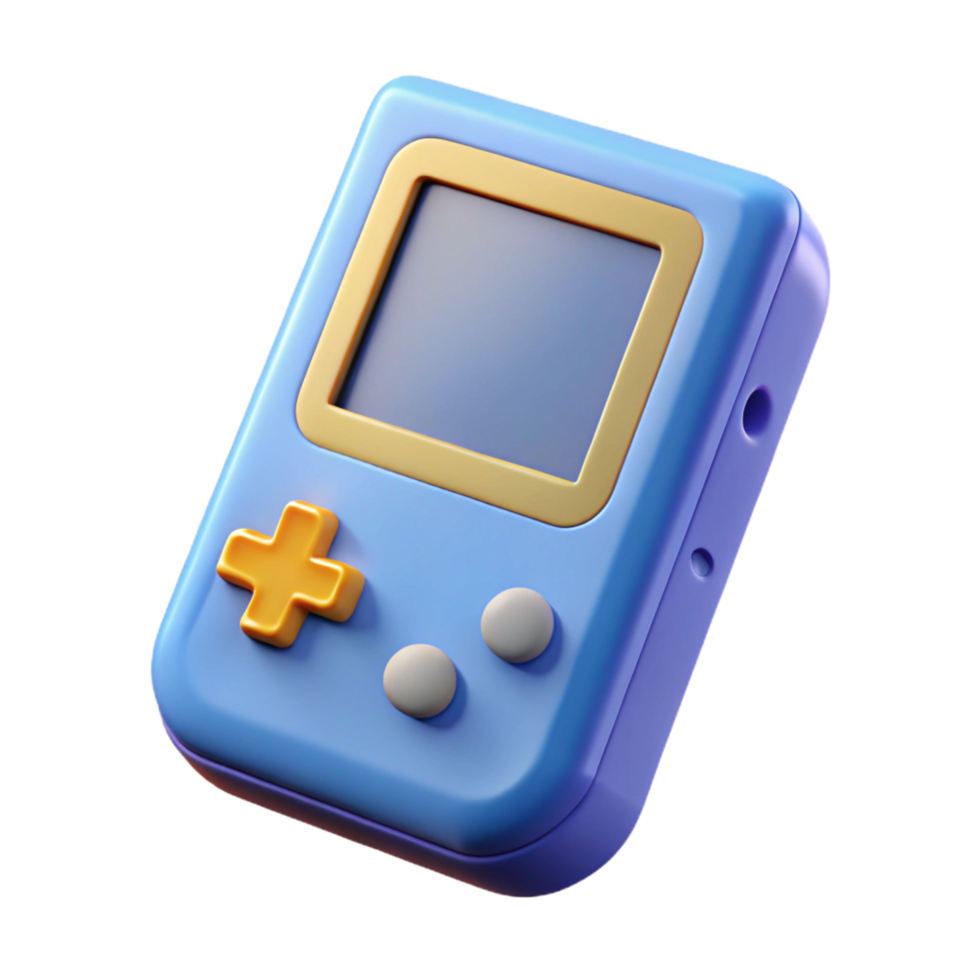 magnificent creative Game Boy, handheld game console professional png