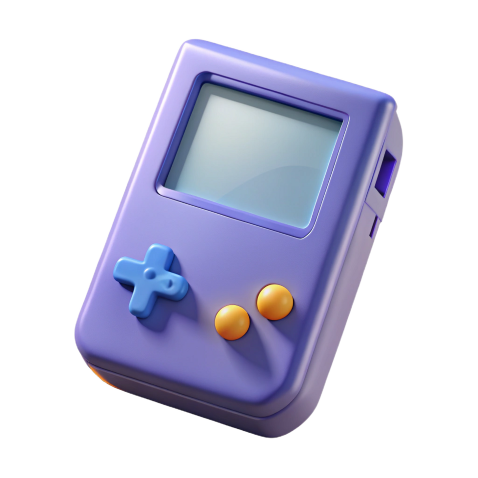 wonderful abstract Game Boy, handheld game console high quality png