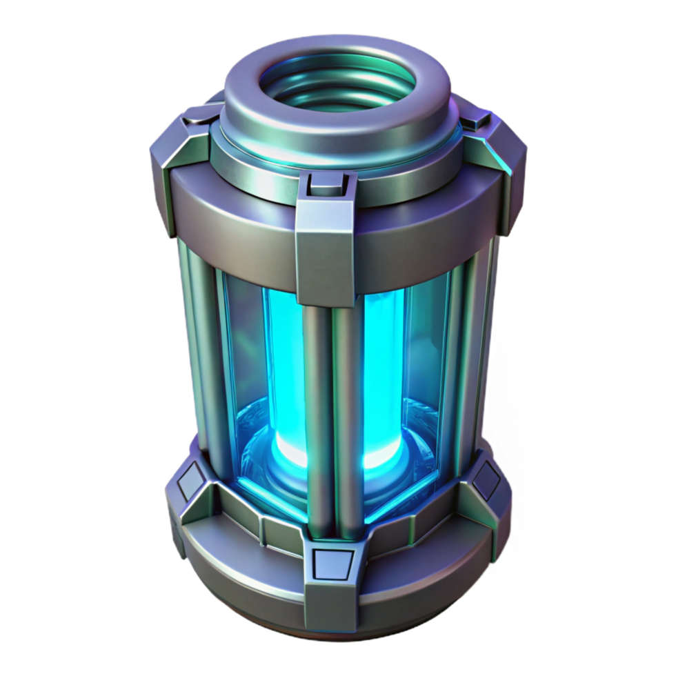 beautiful creative Futuristic power core with glowing energy exclusive png