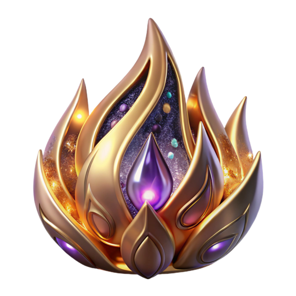impressive rustic Tribal Flame Pattern Transparent Background premium png