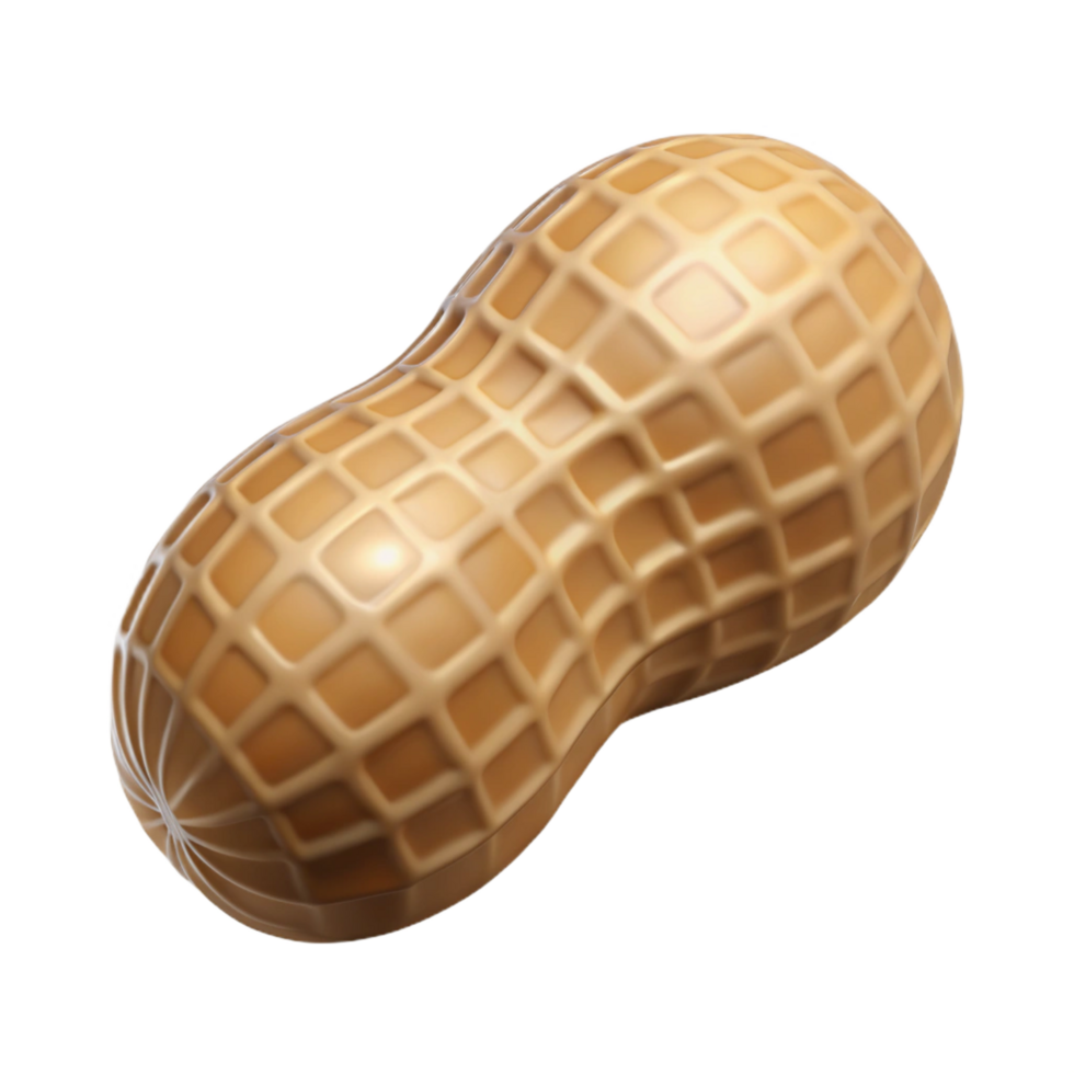 extraordinary artistic Single peanut in shell high resolution png