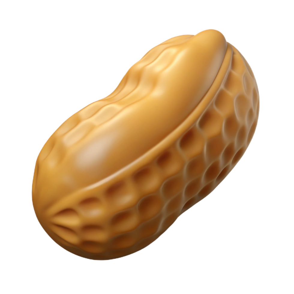 magnificent abstract Single peanut in shell genuine png