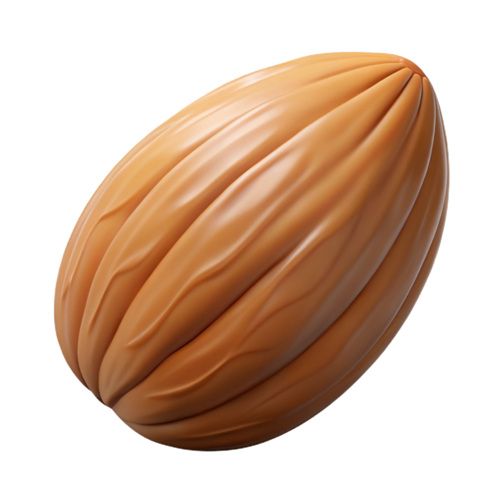 beautiful vintage Single raw almond detailed png
