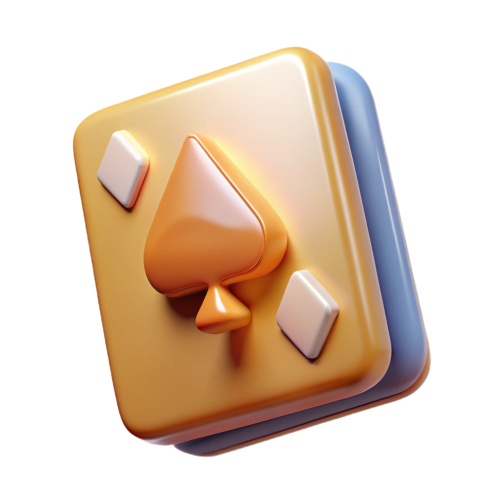 extraordinary abstract Single playing card, fantasy art, detailed png