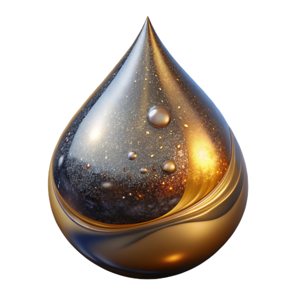 vibrant traditional Water Droplet Close Up Reflective Surface Cutout premium png