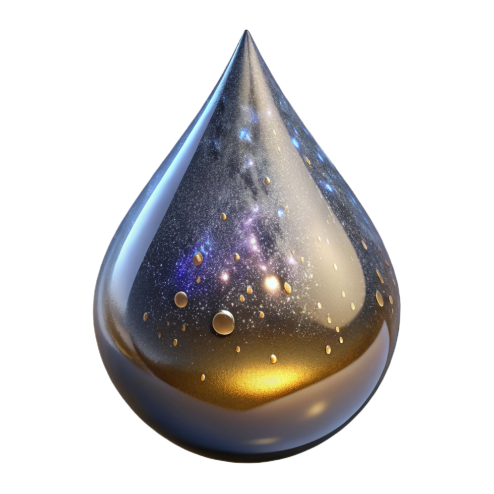 extraordinary vintage Water Droplet Macro Shot Side View Transparent Background original png