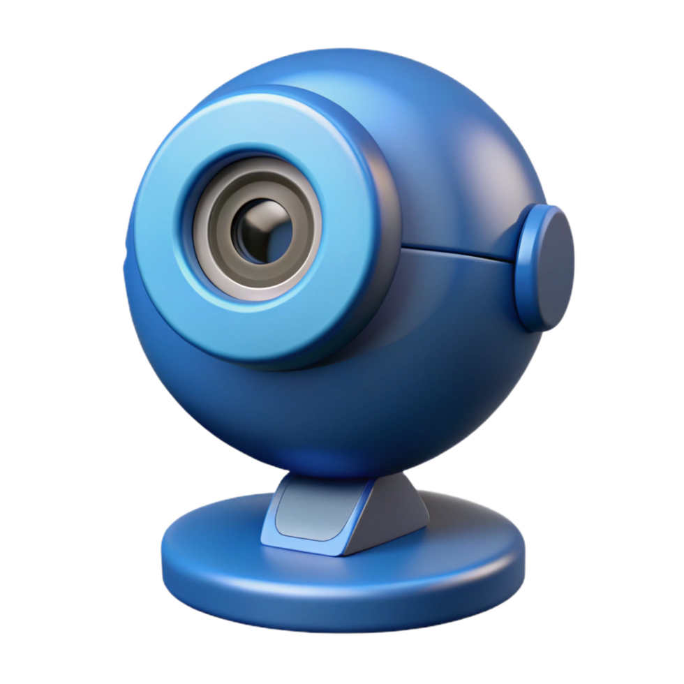 impressive minimalist Webcam with privacy shutter closed professional png