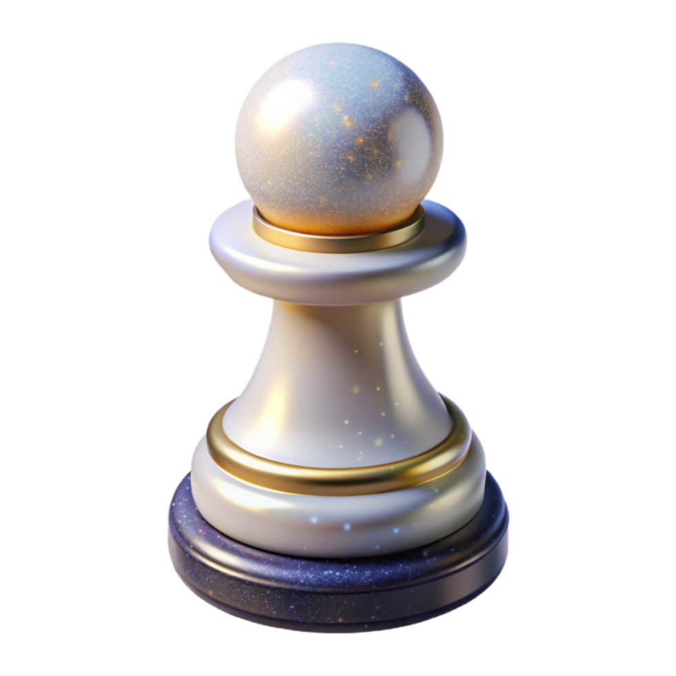 wonderful rustic White Chess Pawn Isolated Transparent professional png