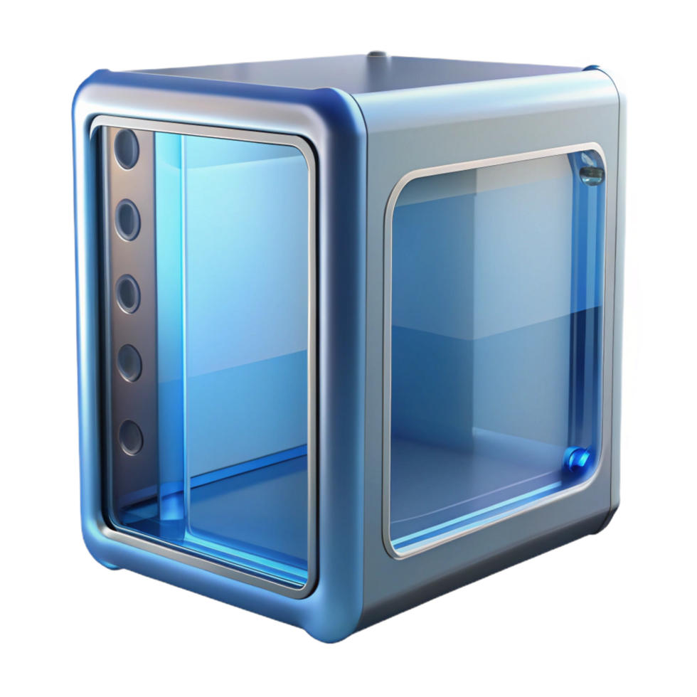 dramatic creative Computer case with transparent side panel authentic png
