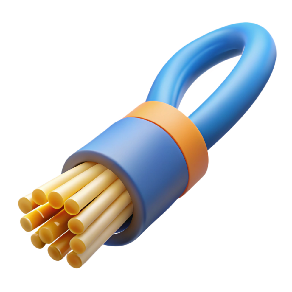 dramatic vintage Fiber optic cable transmitting data exclusive png
