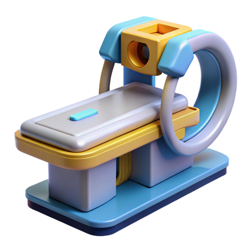 elegant creative Medical scanner for diagnosing illness professional png