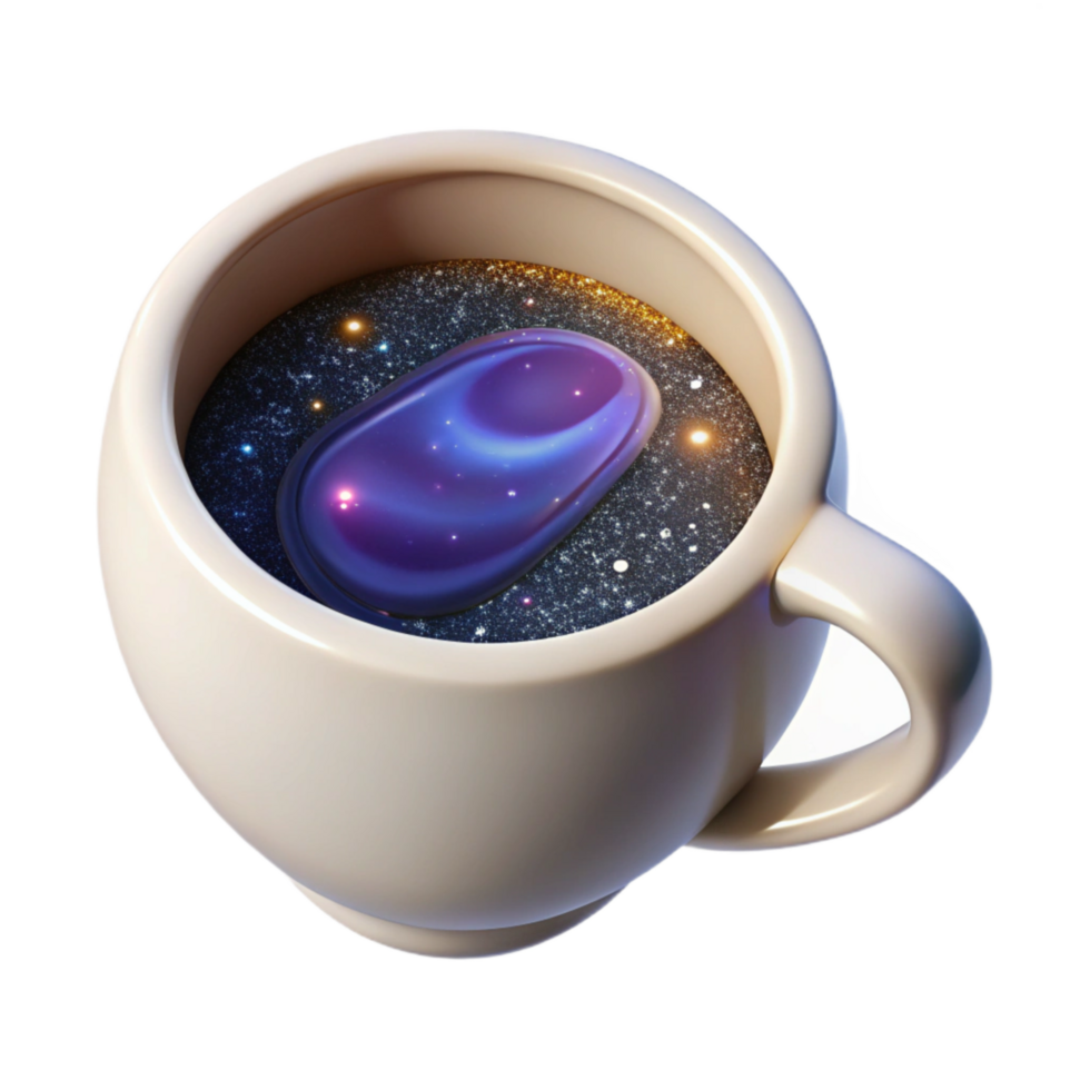elegant traditional White Coffee Mug Top View Cutout authentic png