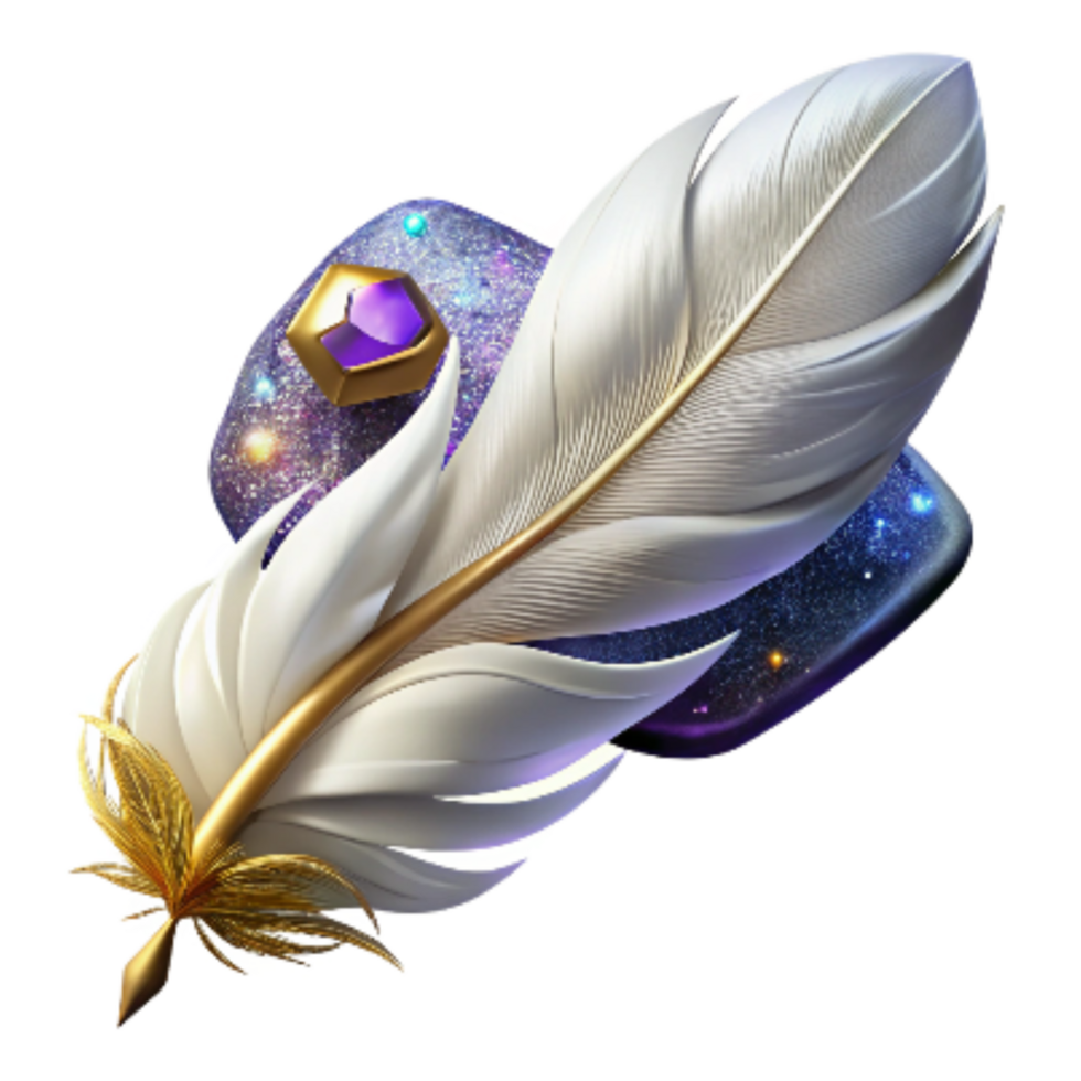 impressive traditional White Feather Falling Isolated genuine png