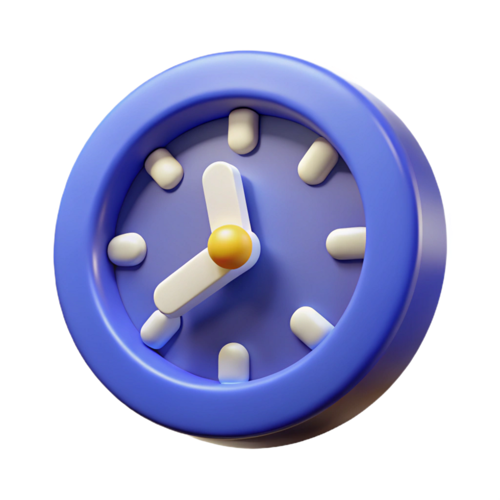 extraordinary contemporary A single, stylized clock face with distorted numbers, authentic png
