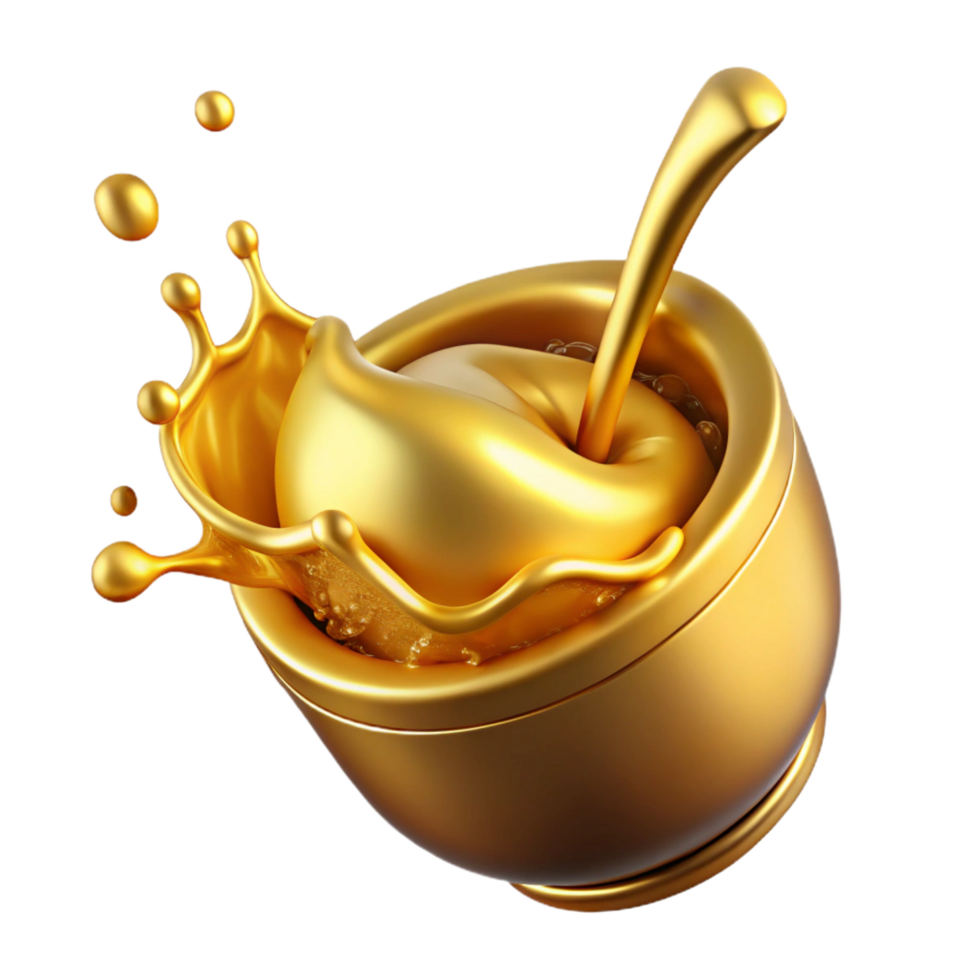 magnificent rustic Nectar, drink of the gods, golden liquid, divine, 4K png