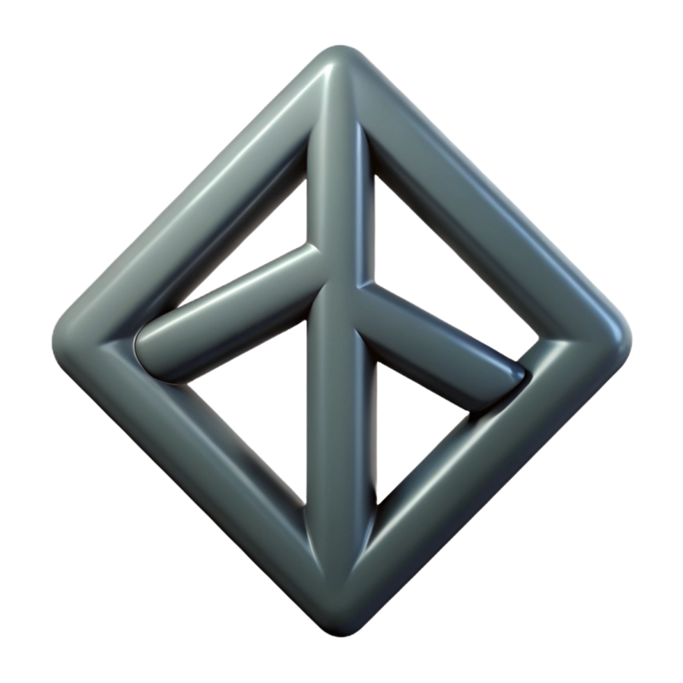 impressive artistic Norse Rune, ancient symbol original png