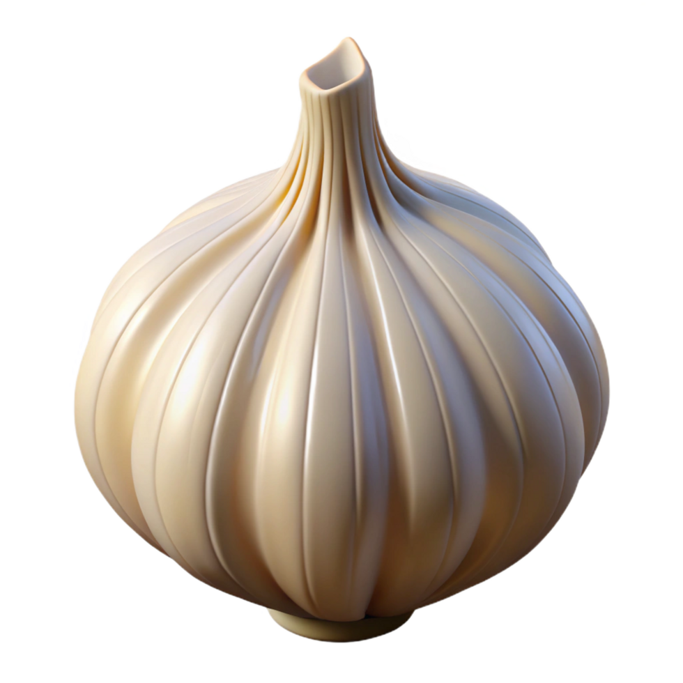 elegant rustic Garlic clove 4K png