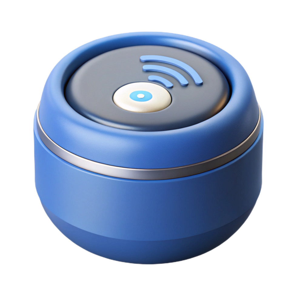 beautiful traditional Smart home hub, voice assistant device high resolution png