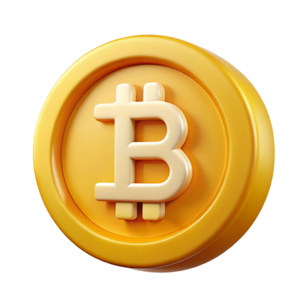 vibrant vintage Bitcoin, cryptocurrency, digital currency detailed png