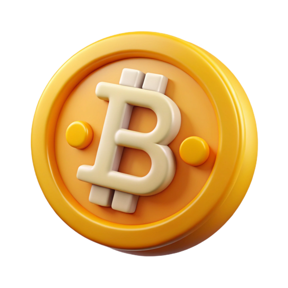 elegant abstract Bitcoin, cryptocurrency, digital currency 4K png