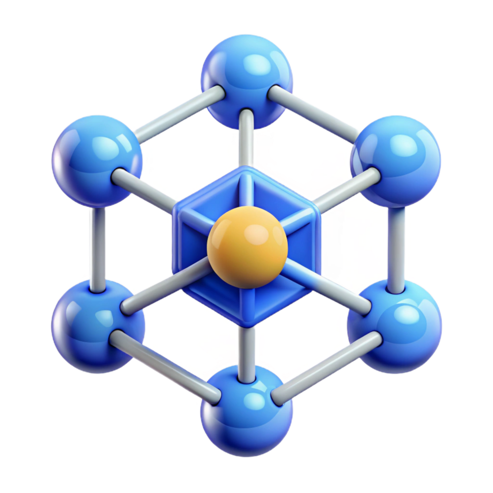 dramatic vintage Blockchain technology, network nodes high resolution png