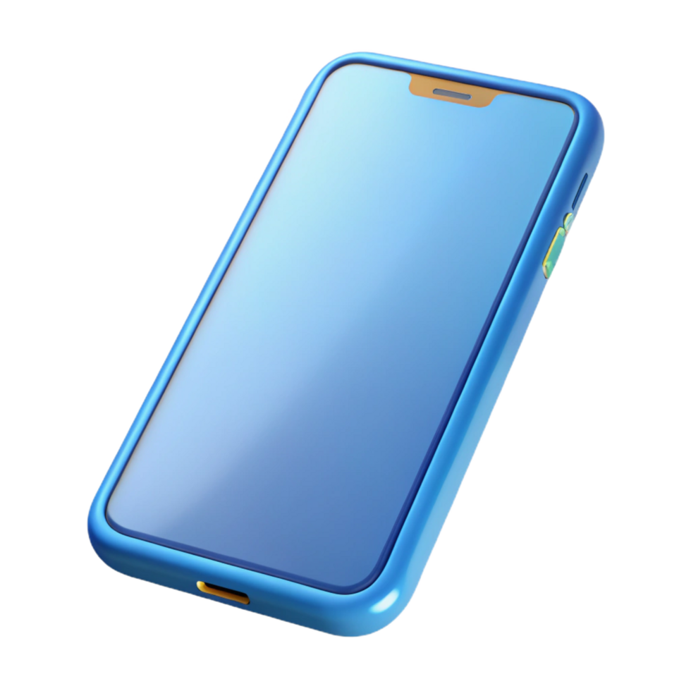 beautiful traditional Smartphone, mobile phone, touchscreen detailed png