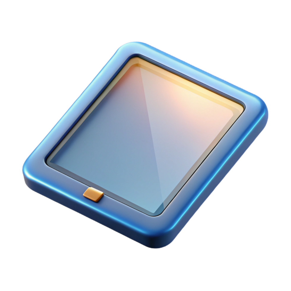 serene creative Tablet computer, digital drawing 4K png