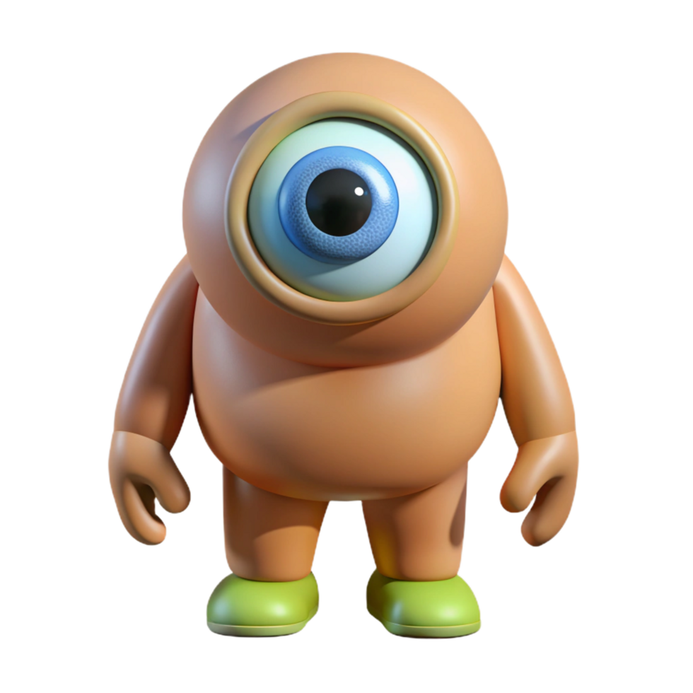 wonderful traditional Cyclops, one-eyed giant detailed png