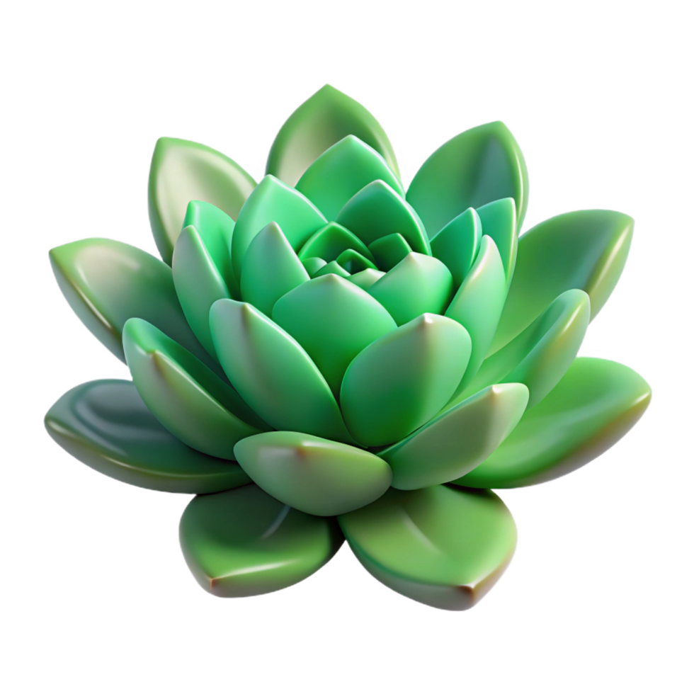 extraordinary artistic Green succulent plant original png