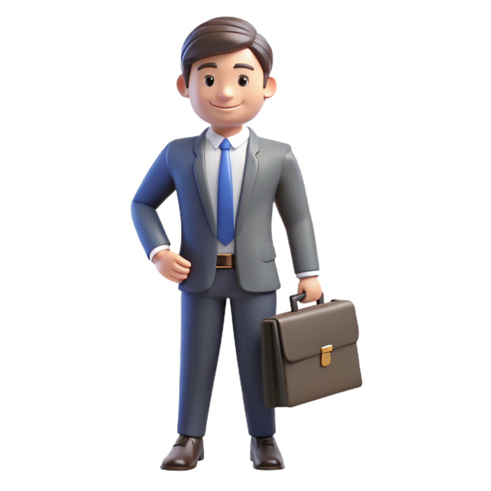 stunning creative Lawyer, holding briefcase, confident stance, genuine png