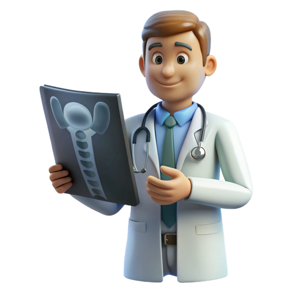 beautiful classic Doctor, examining x-ray, concerned look, exclusive png