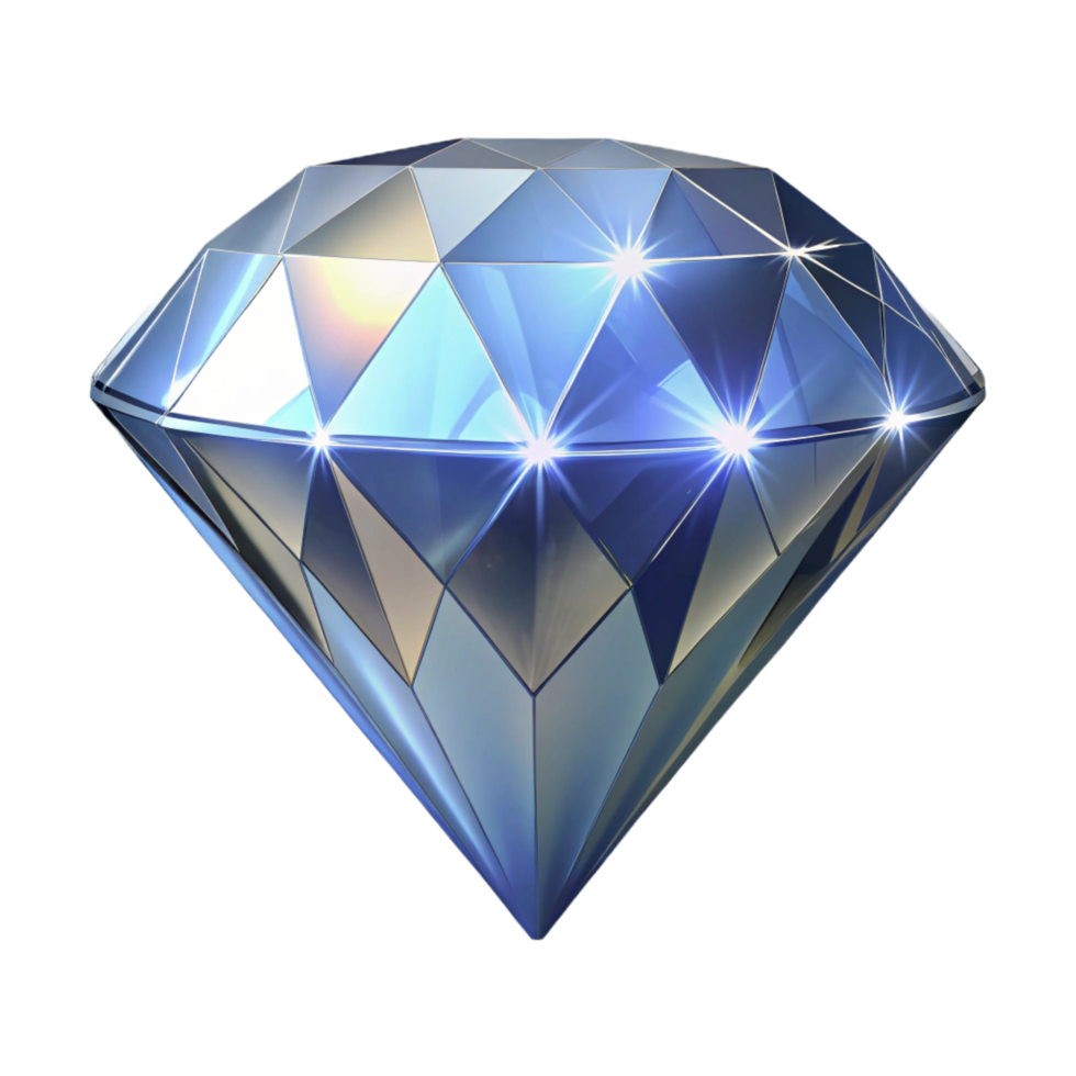 vibrant traditional A single, sparkling diamond, reflecting light high quality png