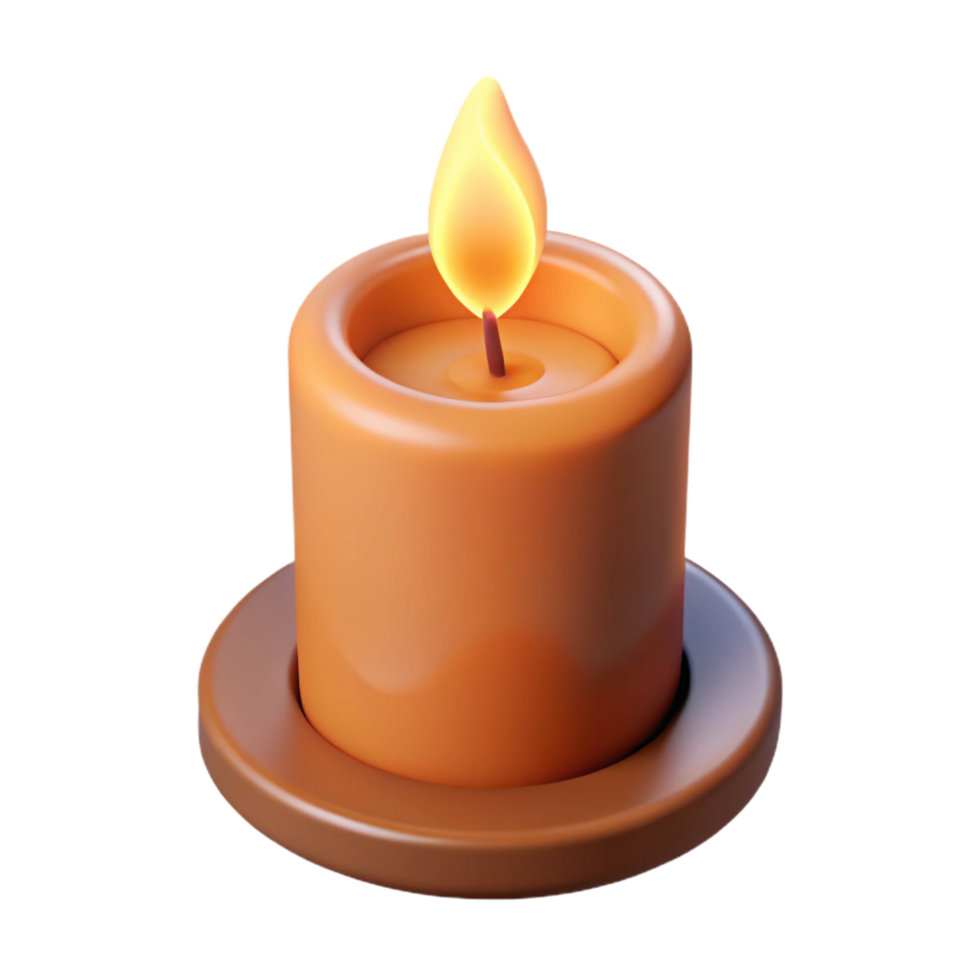 impressive traditional A burning candle original png