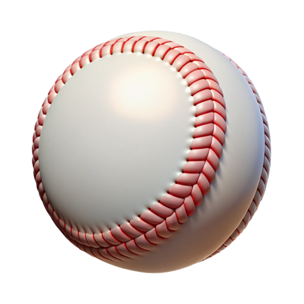 elegant minimalist A baseball high resolution png