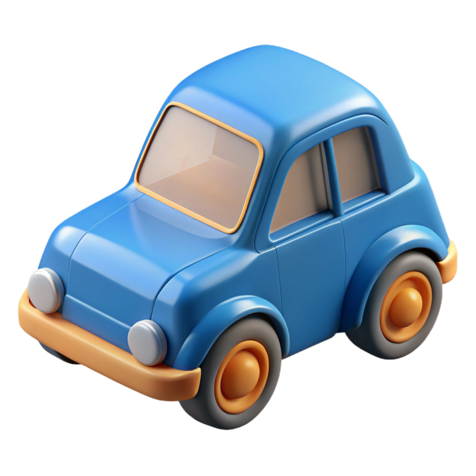 dramatic contemporary A toy car detailed png
