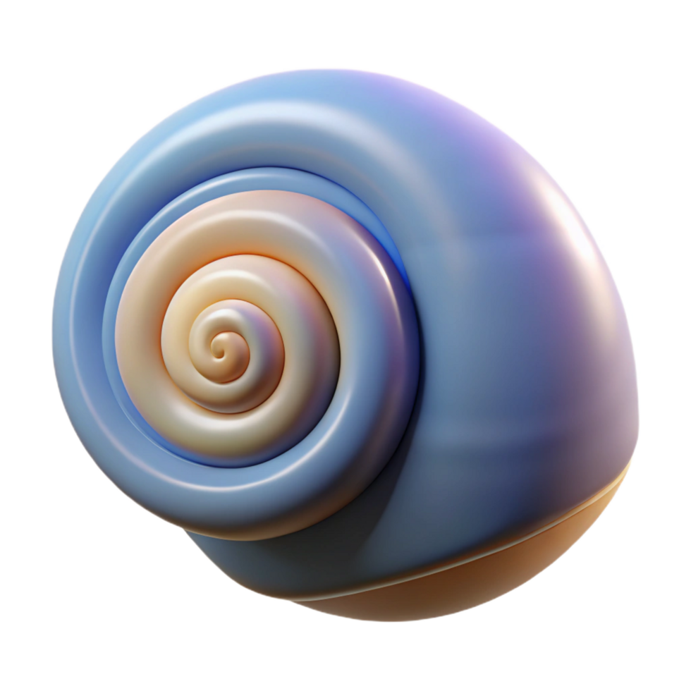 wonderful artistic Snail shell, spiral genuine png