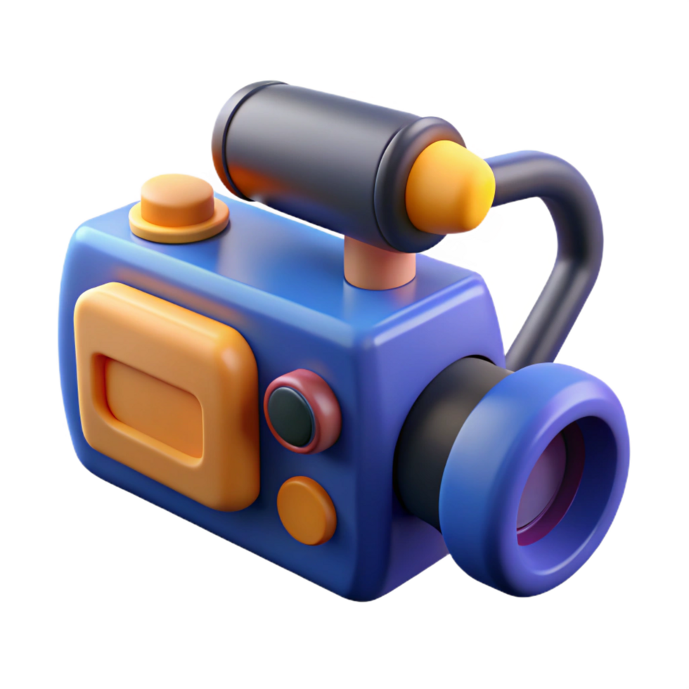 beautiful creative Camcorder with external microphone exclusive png
