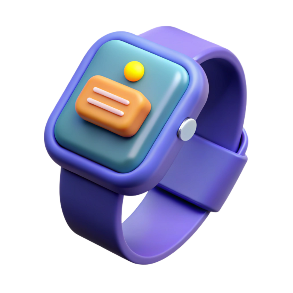 extraordinary traditional Smartwatch displaying notifications exclusive png