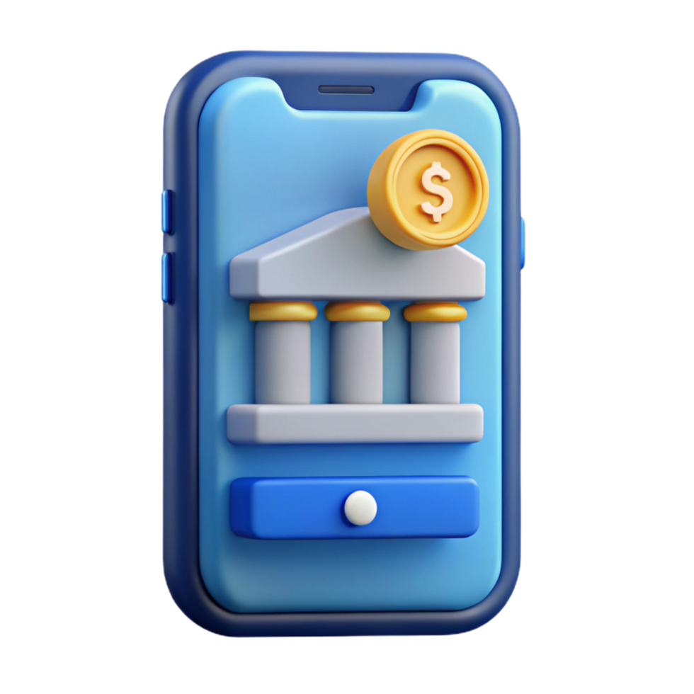 stunning minimalist Financial technology mobile banking app authentic png