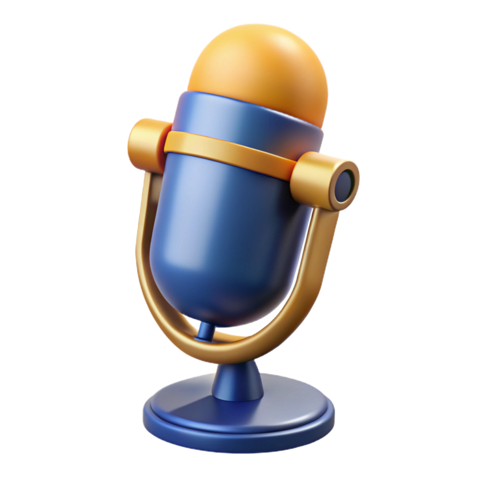 vibrant classic Professional microphone for recording audio authentic png