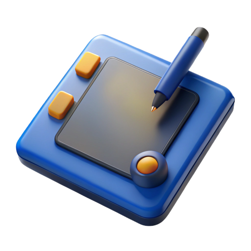 magnificent vintage Graphic design tablet with pressure sensitivity exclusive png