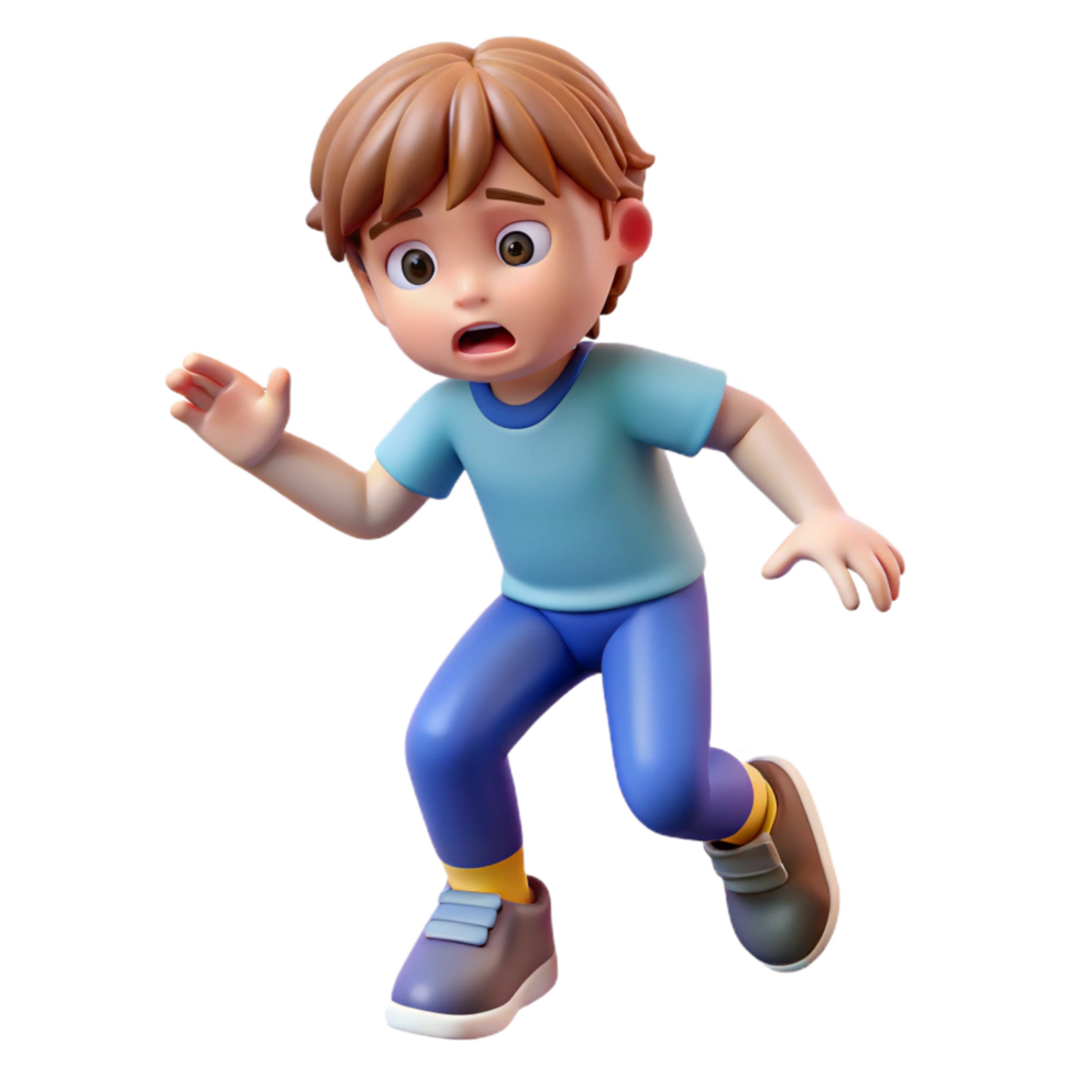 impressive creative Frustrated child stomping their feet, detailed png