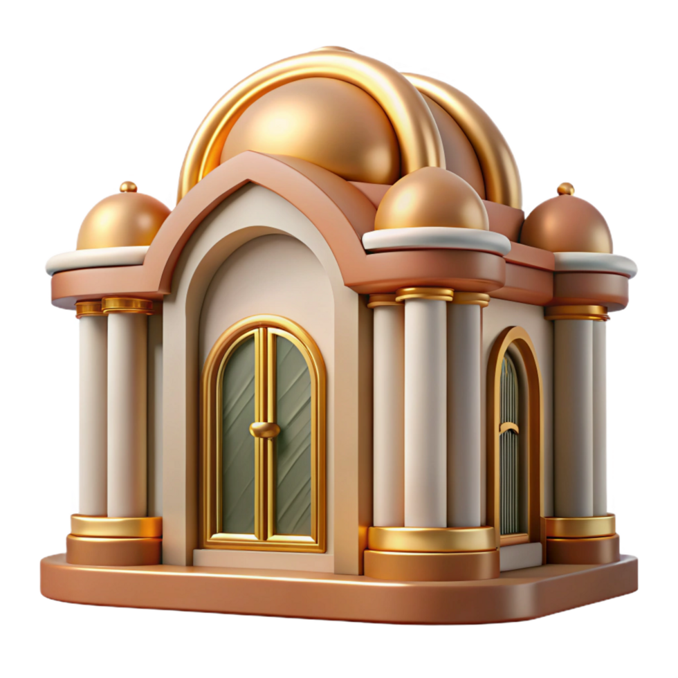 stunning traditional Art Deco building facade ornament, high quality png