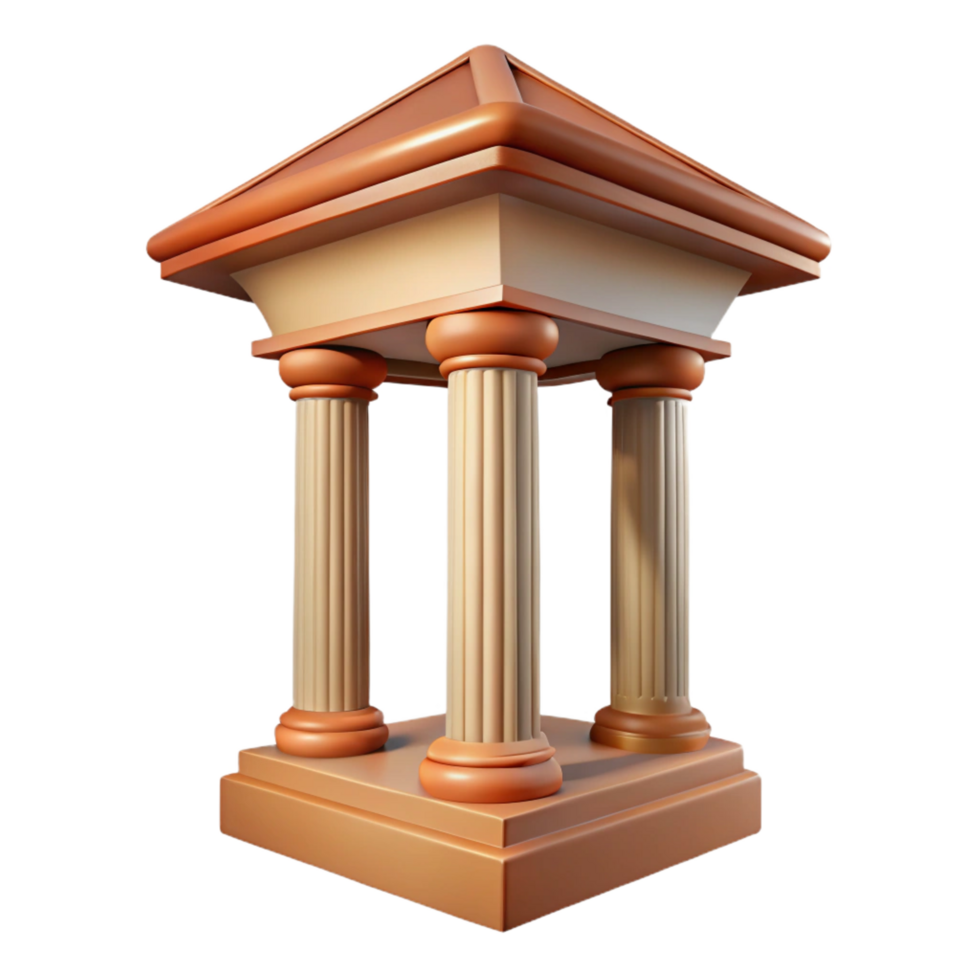 beautiful vintage Craftsman bungalow porch column detail, detailed png