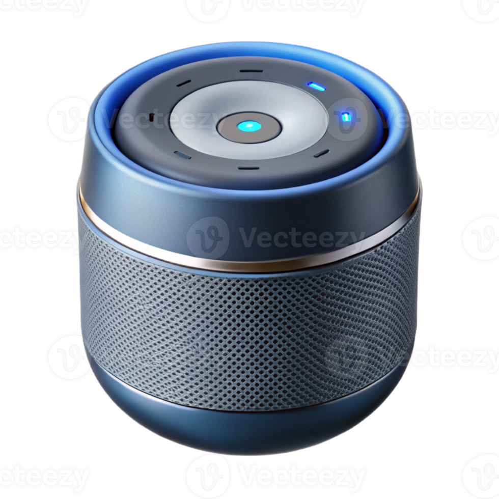 stunning modern Smart speaker with touch controls high resolution png