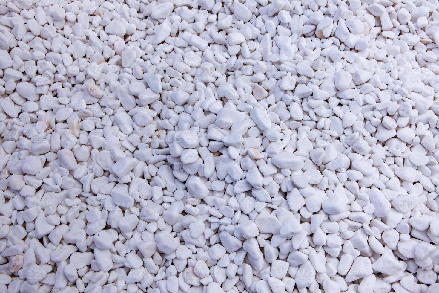 white Close up of gravel texture for background. photo