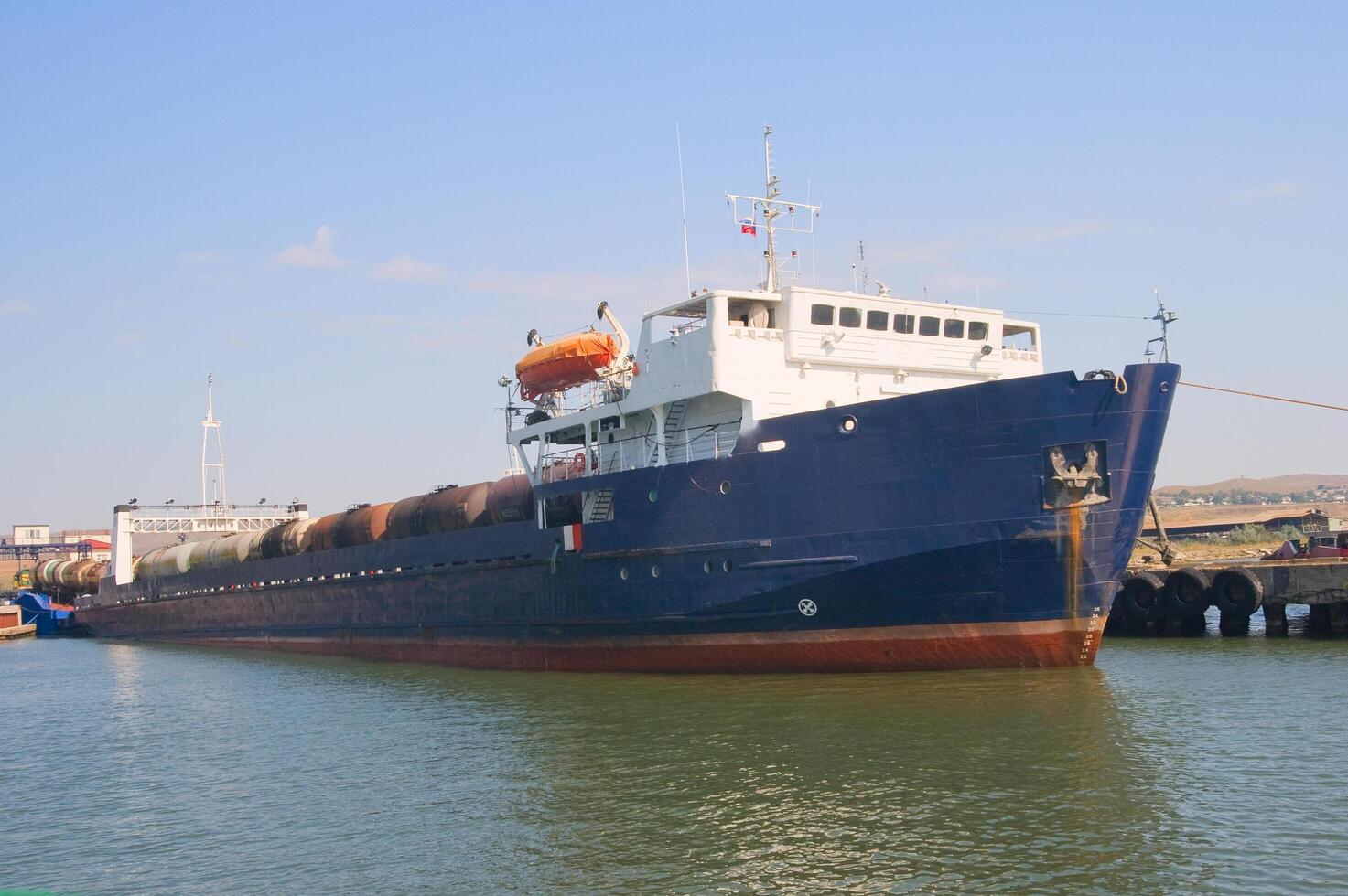 Cargo ship in Black Sea photo