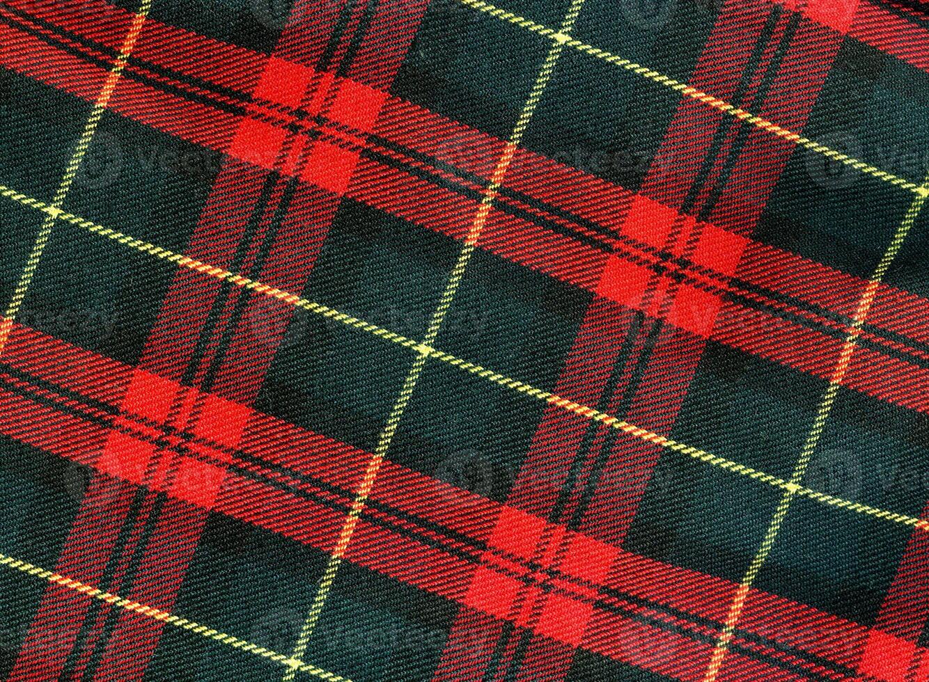 Tartan close up texture photo