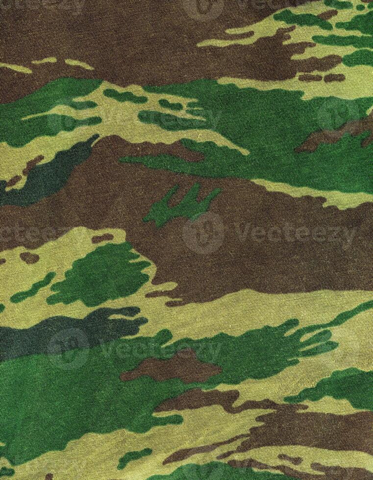 Camouflage fabric texture photo